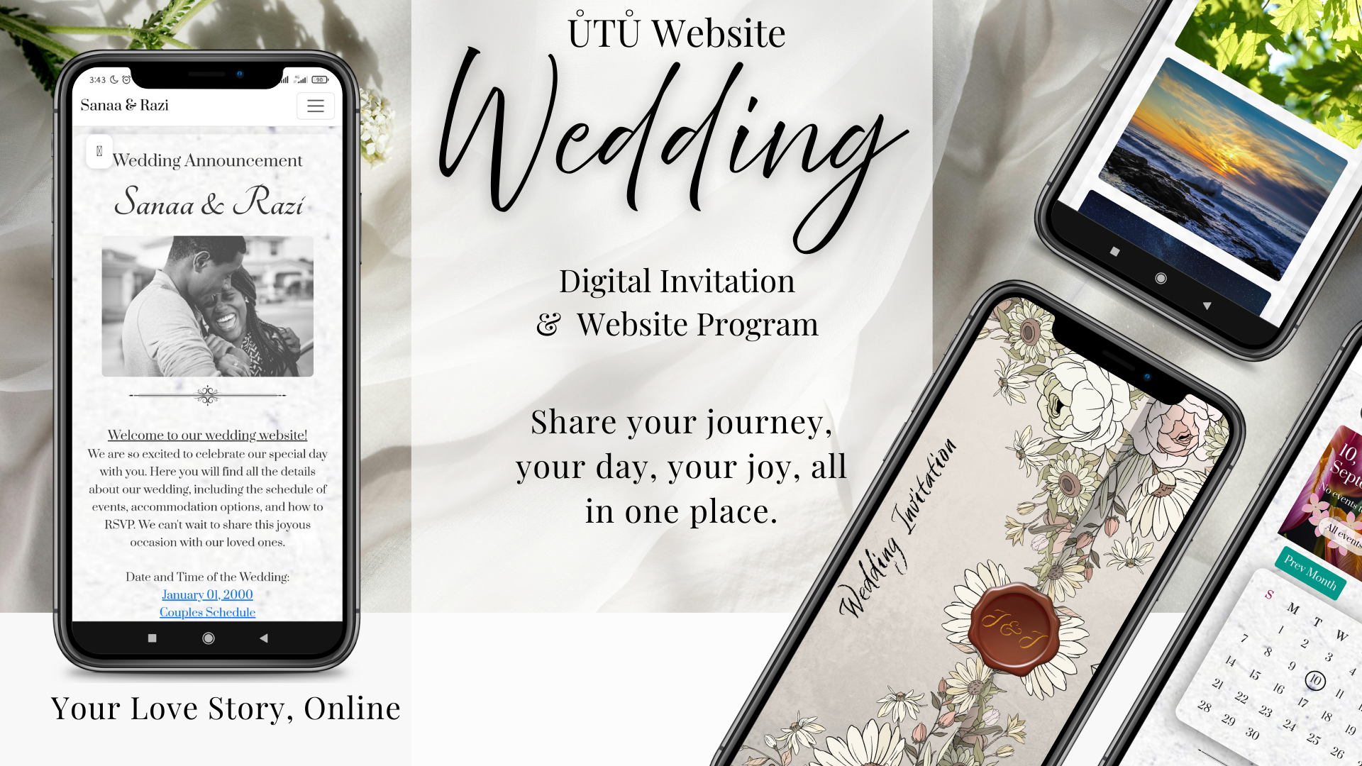 UTU Website Wedding Portfolio
